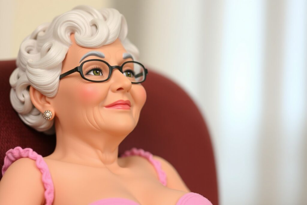 Granny SexDoll Silicone